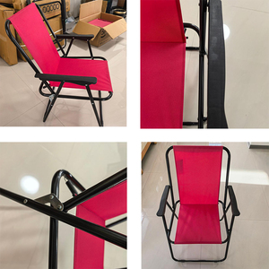 Outdoor Custom Portable Wholesale Foldable Metal Steel Summer Leisure <strong>Folding</strong> Beach <strong>Chair</strong> - Product Image 4