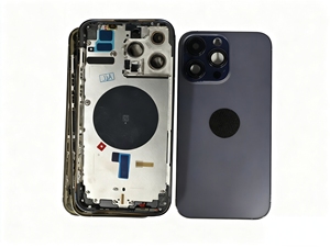 <span class=keywords><strong>ต</strong></span>ัวครอบด้านหลังกระจก CXL OEM สำหรับ14Pro ที่มีประ<span class=keywords><strong>ต</strong></span>ู<span class=keywords><strong>แบ</strong></span><span class=keywords><strong>ต</strong></span>เตอรี่และปุ่มด้านข้าง - Product Image 3