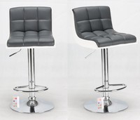 Tabouret de bar pivotant réglable en velours de style contemporain pour usage commercial, idéal pour bar à domicile, extérieur, salon ou atelier