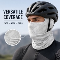 Cache-cou et masque facial professionnel Boyan pour cyclisme, protection solaire, en tissu maille Ice-Silk, séchage rapide, respirant