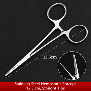 Pinzas Hemostáticas Médicas de Acero Inoxidable, Pinzas Vasculares con Varios Patrones, Instrumentos de Cirugía Estética y Plástica - Product Image 2