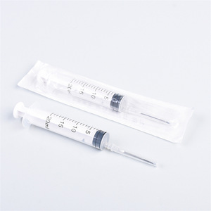 Precios Bajos, Proveedor Chino, <span class=keywords><strong>Jeringa</strong></span> Hipodérmica Veterinaria Desechable de Seguridad de 3 ml, 5 ml y 10 ml con Agujas - Product Image 5