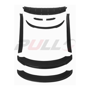 Kit de cuerpo de alta calidad para Tesla model 3, 2017-2020 a <span class=keywords><strong>Max</strong></span>, incluye difusor de labios delanteros y traseros, alerón, faldas laterales, pintura para hornear piano - Product Image 6