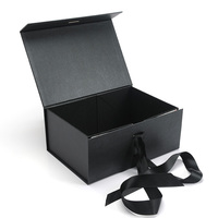 Boîte en papier pour casquette de Baseball, Logo personnalisé noir, emballage en papier pour boîtes cadeaux pliables, vente en gros