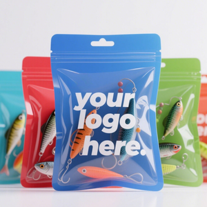 Sacs en Mylar <span class=keywords><strong>Pva</strong></span> imperméables personnalisés <span class=keywords><strong>Sac</strong></span> de matériel de pêche à la <span class=keywords><strong>carpe</strong></span> Pochette debout zip-lock avec fenêtre transparente - Product Image 6