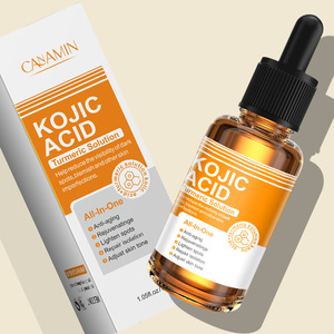 Suero Facial Antienvejecimiento al por Mayor para el Cuidado de la Piel, Blanqueador, Iluminador, con Cúrcuma y Ácido Kójico - Product Image 5