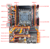 Carte mère de station de travail PCWINMAX X99 Chipset LGA 2011-3 ATX prend en charge Xeon E5 V3/V4 DDR4 Quad Channel, Multi PCIe, OEM/ODM