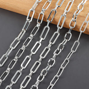 C225 1 m/lotto di gioielli in metallo rodiato rame e rame fai da te che fanno risultati per bracciali collane per feste di matrimoni - Product Image 1