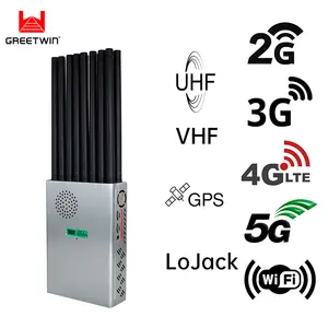 18 каналов Портативный GSM CDMA LTE 3G 4G 5G WIFI GPS Lojack VHF UHF детектор сигнала