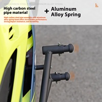 Accessoires de modification de moto en acier au carbone noir mat, pare-chocs anti-chute 500RR pour Zhang Xue, état neuf