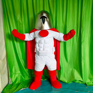 Popular Disfraz <span class=keywords><strong>de</strong></span> Mascota <span class=keywords><strong>de</strong></span> Caballero Rojo <span class=keywords><strong>de</strong></span> Dibujos Animados Personalizado para Fiestas y Eventos <span class=keywords><strong>de</strong></span> Adultos - Product Image 1