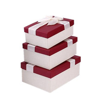 Boîte cadeau rigide en carton recyclé avec logo personnalisé, impression UV sélective, pour anniversaire, fête, surprise, rangement