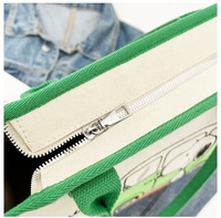 Sac fourre-tout en coton écologique Offre Spéciale personnalisable sac en toile pliable réutilisable pour femme avec cadeau d'impression de logo