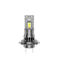 Ampoule de phare LED H7 A6 38W, puissance stable, puces LED 3570, 6000K-6500K, super lumineuse, CANBUS, Plug and Play, phare de voiture