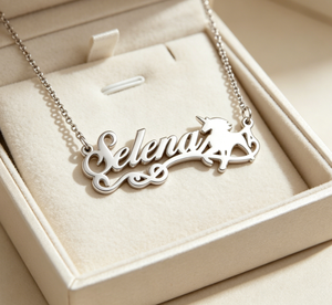 Collar con Nombre <span class=keywords><strong>de</strong></span> Unicornio Personalizado, Cadena <span class=keywords><strong>de</strong></span> Acero Inoxidable Chapada en Oro, Joyería <span class=keywords><strong>de</strong></span> Moda, Colgante con Inicial <span class=keywords><strong>de</strong></span> Nombre Personalizado - Product Image 6
