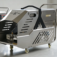 Nettoyeur haute pression électrique à eau de mer 500 bars avec pompe en acier inoxydable 22 kW 380 V, résistant au dessalement et à la corrosion