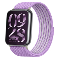 Bracelet de sport respirant en nylon mélangé pour Xiaomi Mi Band 8/9/10 Pro, bracelet de poignet léger