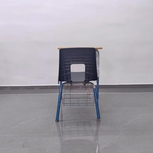 Conjunto de escritorio y silla para estudiantes, tablero de madera, estructura de metal, muebles escolares duraderos, 84x475x785, diseño minimalista - Product Image 3