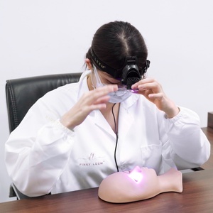 Lámpara de Uñas UV LED de Secado Rápido para Extensiones de Pestañas, Pedal de Salón de Belleza de Marca Privada, Estilo Nuevo, Pinky Leem - Product Image 4