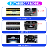 Radio Multimedia para Automóvil Junsun con CarPlay Inalámbrico y Voz AI para Benz Clase C W204 S205 C204 2011 2012 2013-2018 Reproductor de Navegación