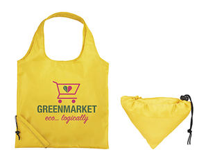 Bolsa de Regalo Promocional de Algodón Reciclado Ecológico Personalizada, con Logotipo Personalizado, Plegable, Ligera, con Cierre de Cremallera - Product Image 1