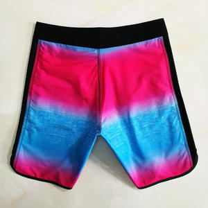 Shorts de bain pour hommes en tissu polyester fin, séchage rapide, prix de gros abordable mais de bonne qualité, vêtements de plage, maillots de bain, boardshorts - Product Image 2