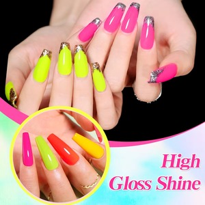 เจลทาเล็บยูวีเรืองแสง ปลอดสารพิษ สำหรับมืออาชีพ บรรจุขวด - Product Image 4
