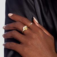 Milskye superbes bijoux pour femmes fine fashion 925 argent 18k or arc chevalières