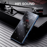 Reproductor de Música Digital Mini Benjie Walkman de 2.4 Pulgadas con Gran Capacidad de 64GB/128GB, Botones Táctiles, Funcionalidad de E-Book y Formato de Audio WAV