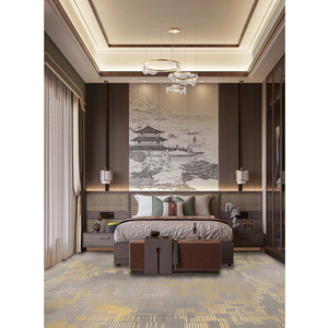 Tapis <span class=keywords><strong>de</strong></span> chambre rectangulaire antidérapant pour hôtels, tapis tuftés carrés pour lits - Product Image 5