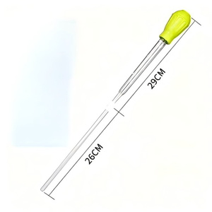 Siphon multifonctionnel pour aquarium, nettoyeur de déjections, bulbe en caoutchouc gradué de <span class=keywords><strong>30</strong></span> ml, <span class=keywords><strong>tube</strong></span> d'extension de 26 <span class=keywords><strong>cm</strong></span> pour mini aquarium - Product Image 2