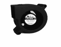 Ventilateur électrique Crown BGE06025_12X, ventilateur axial basse pression à courant continu avec roulement à billes FMB/2 pour siège de voiture