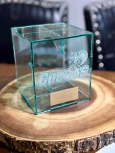 Cá nhân softball Acrylic hiển thị trường hợp đội Quà Tặng Bóng Chày Golf softball lưu niệm Acrylic softball Hộp quà tặng - Product Image 2