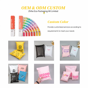 Custom Printed Poly Mailer Clothing Packaging Biodegradable Strong Adhesive Courier Shipping Bag <b>Waterproof</b> Postal Bag Factory - Product Image 4