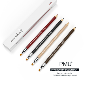 Stylo manuel à double tête imperméable et durable Nouveau <span class=keywords><strong>crayon</strong></span> à sourcils en acier inoxydable sous forme <span class=keywords><strong>liquide</strong></span> - Product Image 6