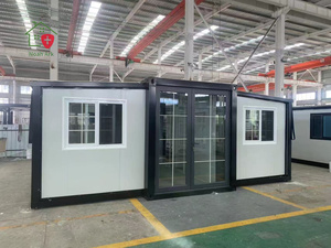 Ready to Ship Flat Pack Container House Prefabricated <b>Light</b> Steel Frame Modular Home for Living Office - Product Image 5