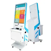 Machine de kiosque de pression de billet HD de 32/43 pouces, machine de kiosque en libre-service machine en libre-service pour banque et hôpital