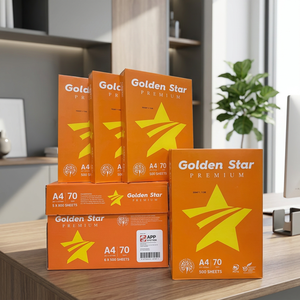 Papel para Impresora Golden Star Premium A4 70, Blancura: 90%, Tamaño: 210x297 mm, 70 g/m², 5 Resmas, 500 Hojas/Resma, 5 Resmas/Caja - Product Image 5