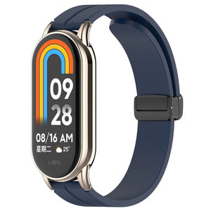 Bracelet de montre en silicone Upro 12MM avec boucle magnétique pour Xiaomi Mi Band 10/9, compatible avec les montres intelligentes - Product Image 5