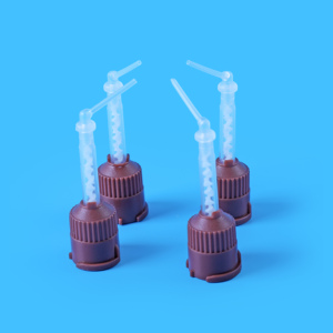 Buses de mélange statique pour tube adhésif, pour pistolet à colle AB, embout de mélange, buse époxy, <span class=keywords><strong>dentaire</strong></span> - Product Image 3