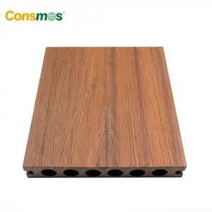 Hot Sale Wood Plastic Composite WPC Decking Floor para Outdoor