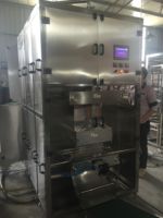 Machine d'emballage automatique de sachets en plastique de 3 à 10 L pour jus, eau, lait et huile avec remplissage et scellage de haute précision
