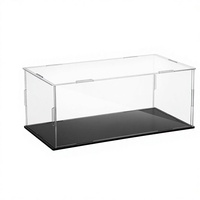 Vente Flash : Boîte de Présentation en Acrylique Personnalisée avec Logo pour Modèles de Voitures, Vitrine Transparente Anti-Poussière pour Collection de Jouets, Prix d'Usine OEM