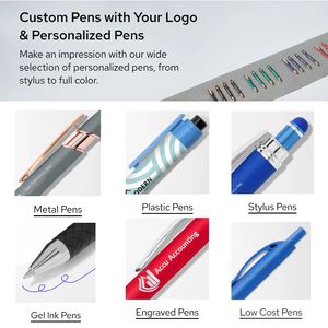 Pulpen Gel Plastik Cepat Kering 4-Warna Logo Kustom untuk Hadiah Promosi Otomotif, Sablon Minimum - Product Image 5