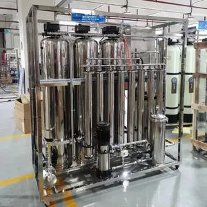 Grand équipement de traitement d'eau par osmose inverse industrielle <span class=keywords><strong>RO</strong></span>, filtre de purification, déionisation double étage, purificateur commercial - Product Image 2