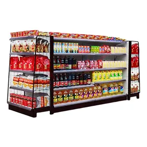 5 Lớp Chiều Cao Điều Chỉnh Siêu Thị Hiển Thị Racks