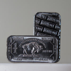 Tantal külçe 1 Gram 999 ince tantal Buffalo külçe çubukları A98b - Product Image 4