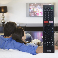 RMT-TZ300P de télécommande de remplacement universel pour téléviseurs intelligents Sony avec boutons Googleplay Netflix