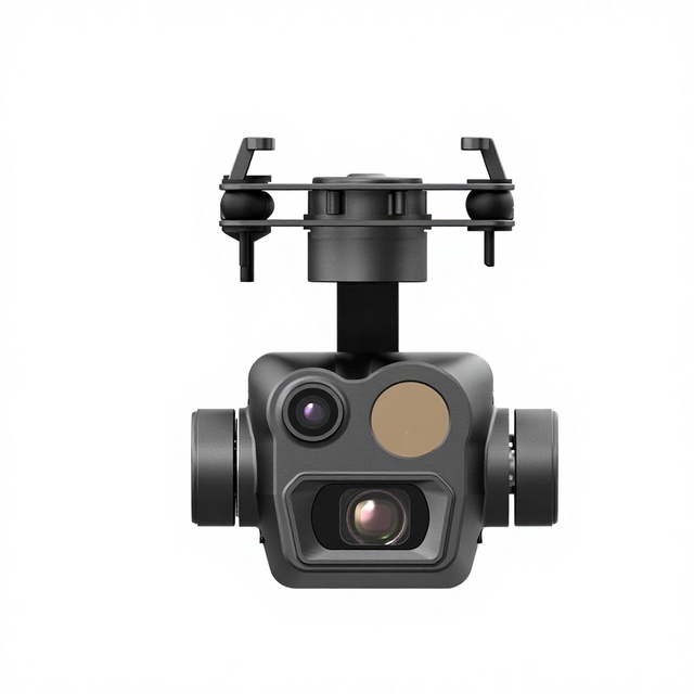 Zoom Series Industrial Gimbal 3-Axis Stabilized Metal Pod Dual-Lens Visible Thermal Laser Ranging AI Object Tracking Drone