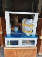 Machine à cerclage et à ligature de sacs en plastique de grande taille, 46 cm de large, 30 cm de haut, avec cadre pour bande de 30 cm de large